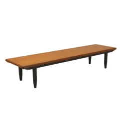 Buffet en teck, console danoise basse, années 1970