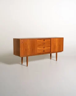 Buffet en teck danois, années 1960