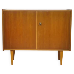 Buffet en teck des années 1960, style mid-century
