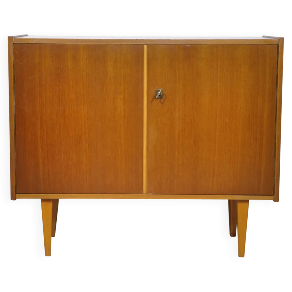 Buffet en teck des années 1960, style mid-century