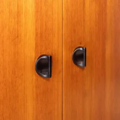 Buffet en teck de style mid-century moderne par George Coslin pour Faram, Italie, années 1960.