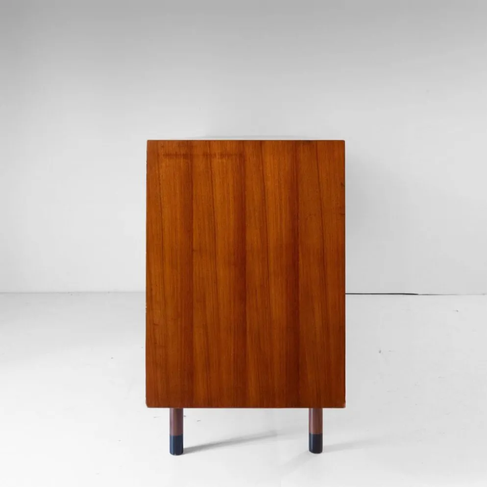 Buffet en teck de style mid-century moderne par George Coslin pour Faram, Italie, années 1960.