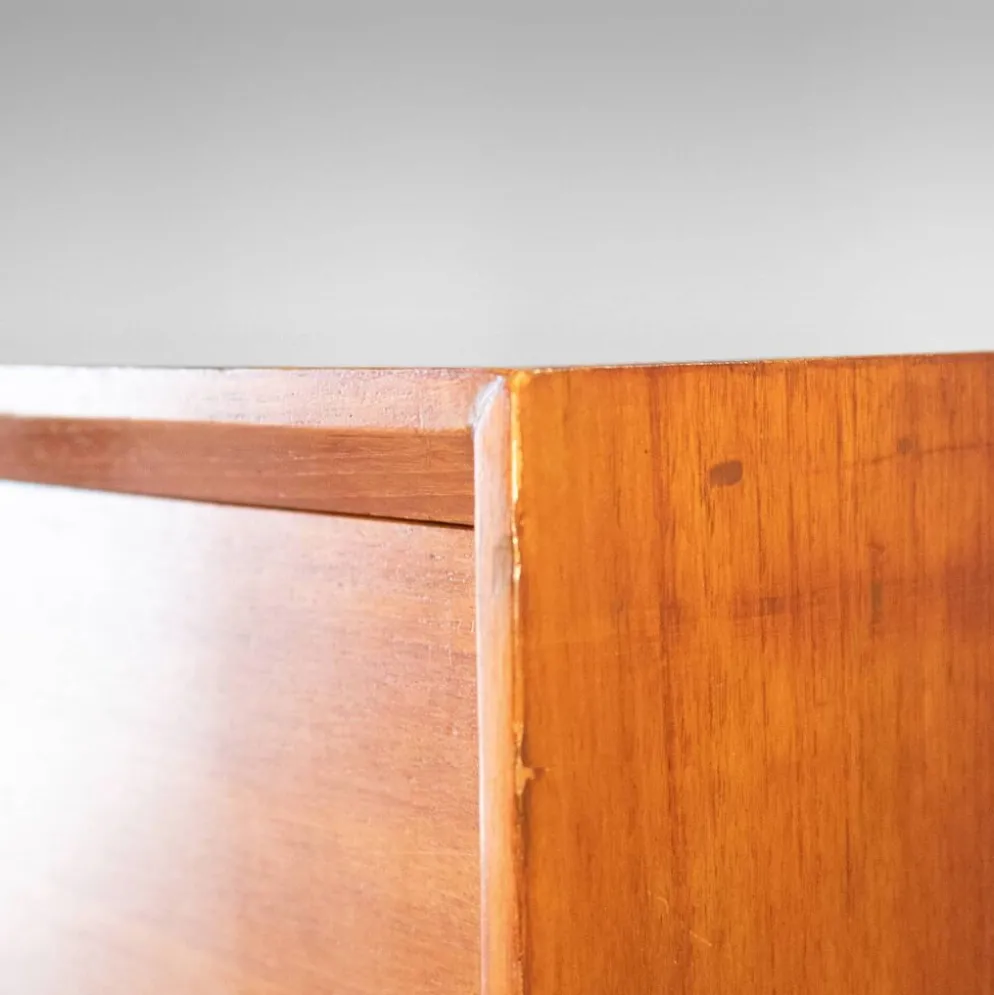 Buffet en teck de style mid-century moderne par George Coslin pour Faram, Italie, années 1960.