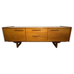 Buffet en teck de style scandinave, années 1960