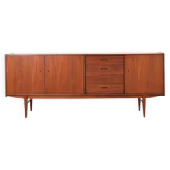 Buffet en teck du milieu du siècle de Skeie & Co. Norheimsund, années 1960.