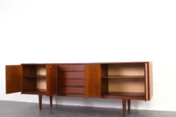Buffet en teck du milieu du siècle de Skeie & Co. Norheimsund, années 1960.