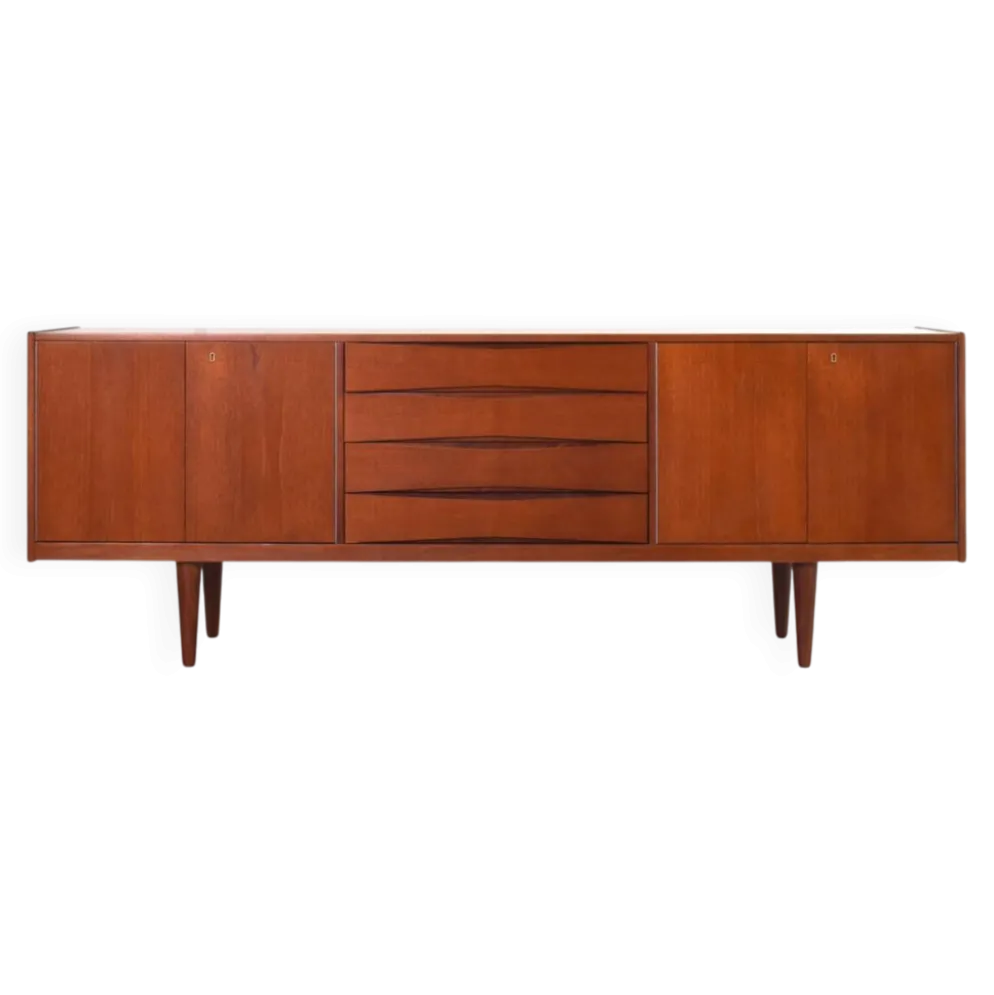 Buffet en teck du milieu du siècle de Skeie & Co. Norheimsund, années 1960.