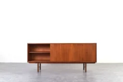 Buffet en teck du milieu du siècle par Klippan Korsør pour Ikea, années 1960.