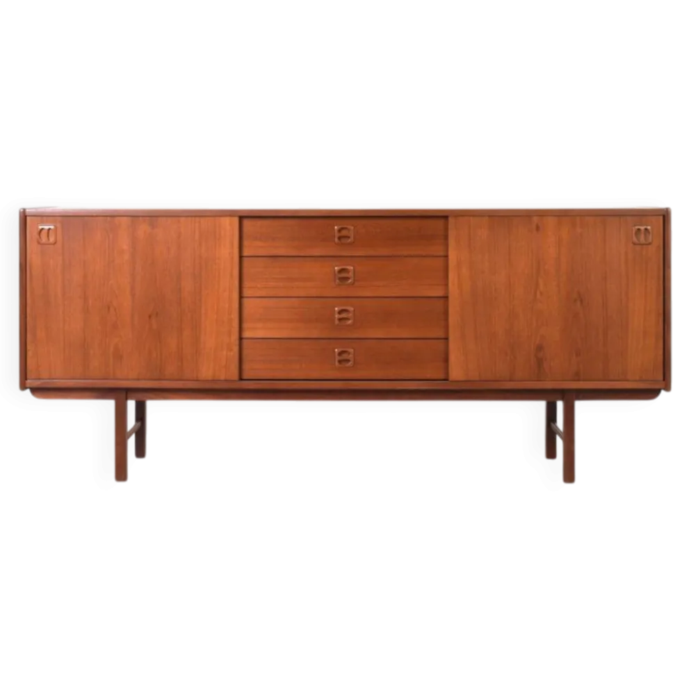 Buffet en teck du milieu du siècle par Klippan Korsør pour Ikea, années 1960.