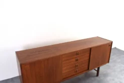 Buffet en teck du milieu du siècle par Klippan Korsør pour Ikea, années 1960.