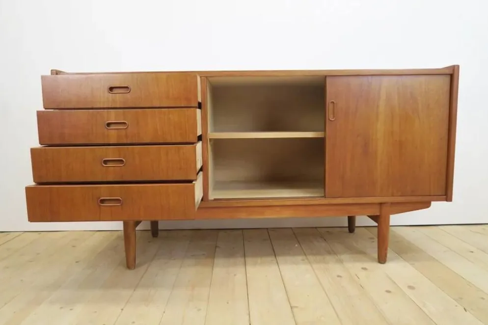 Buffet en teck IKEA Gedser, années 1950-1960