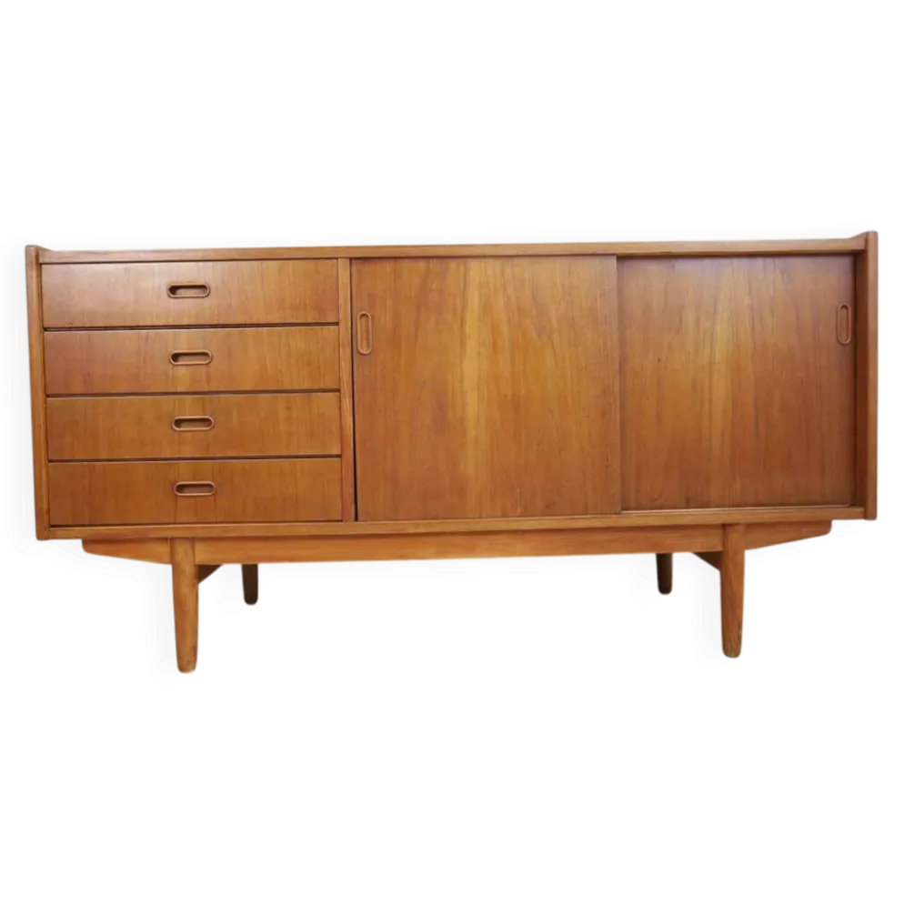 Buffet en teck IKEA Gedser, années 1950-1960
