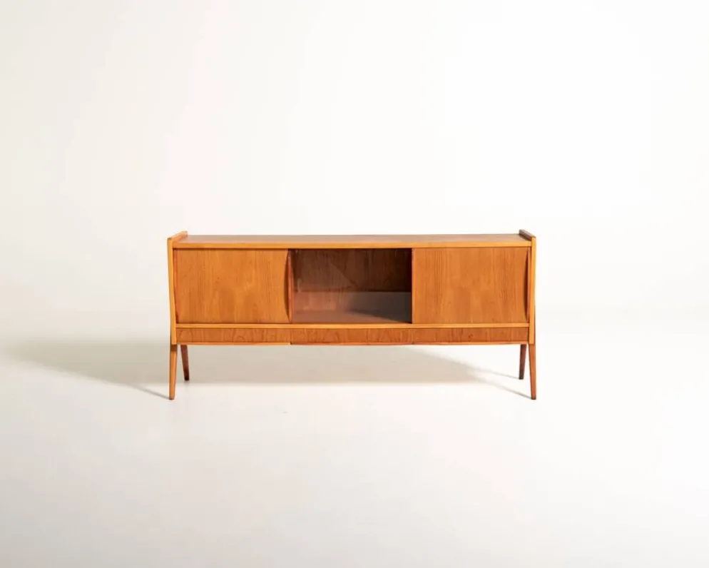 Buffet en teck par Bengt Ruda, années 1950/1960.