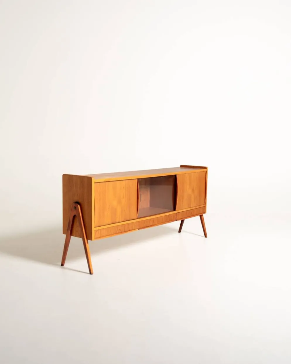 Buffet en teck par Bengt Ruda, années 1950/1960.