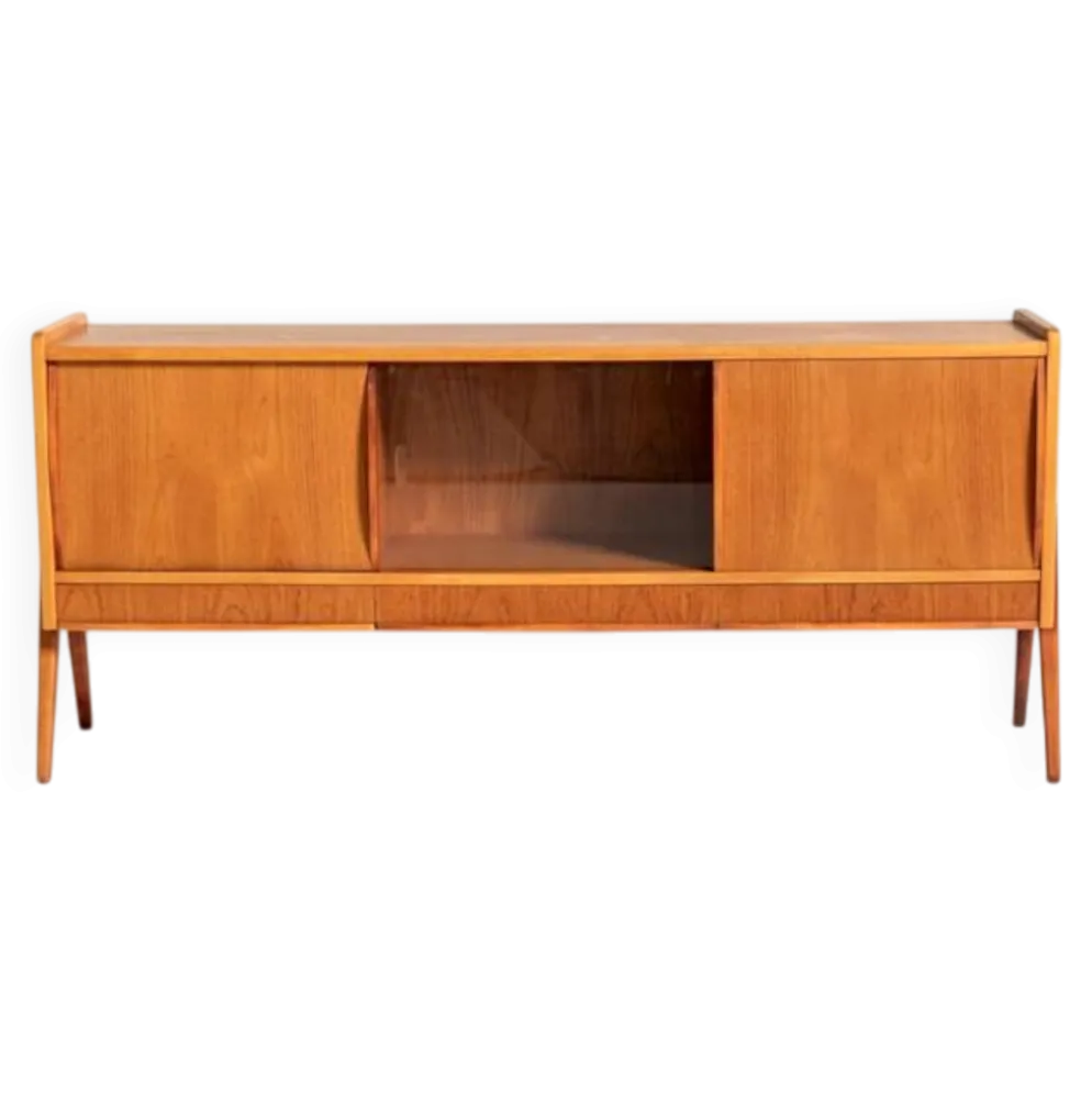 Buffet en teck par Bengt Ruda, années 1950/1960.