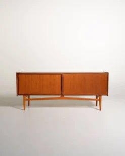 Buffet en teck par Ulferts, Suède, années 1950-60