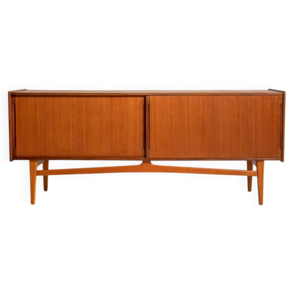 Buffet en teck par Ulferts, Suède, années 1950-60