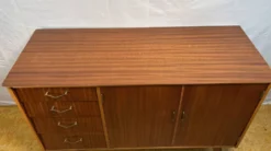 Buffet en teck Remploy vintage | Années 1950-1960 | Design britannique du milieu du siècle A