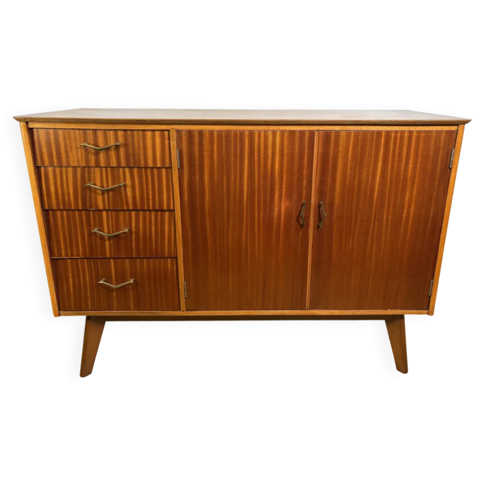Buffet en teck Remploy vintage | Années 1950-1960 | Design britannique du milieu du siècle A