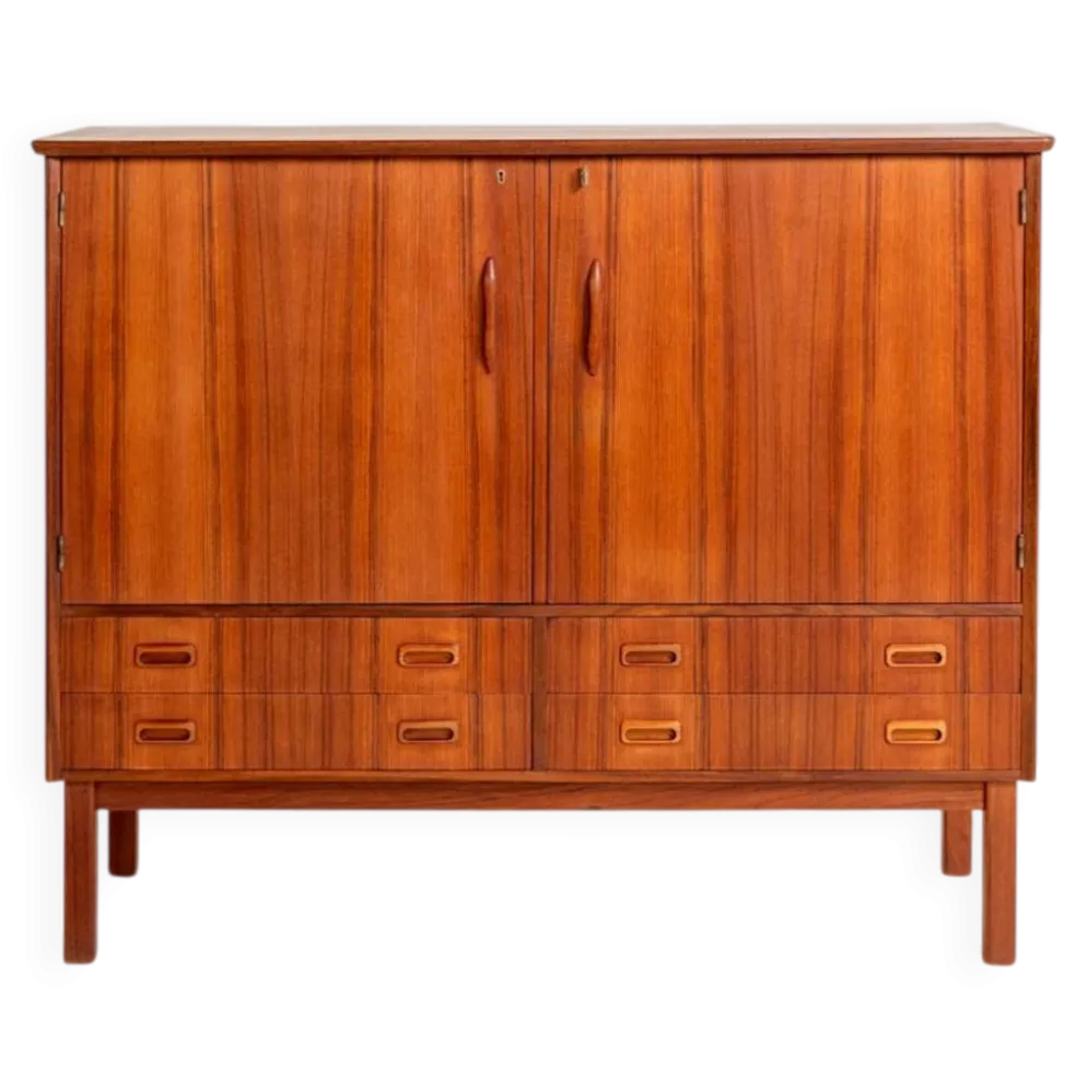 Buffet en teck suédois, années 1960