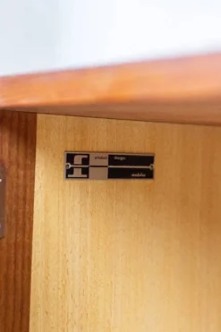Buffet en teck vintage avec tiroirs Fristho Modulus danois des années 60.