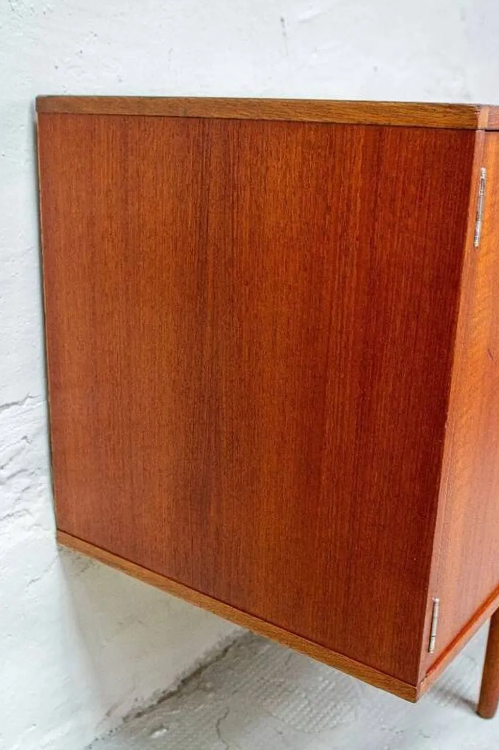 Buffet en teck vintage avec tiroirs Fristho Modulus danois des années 60.