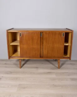 Buffet en teck vintage des années 1970, design italien