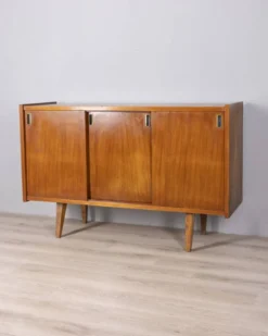 Buffet en teck vintage des années 1970, design italien