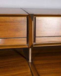 Buffet en teck vintage des années 1970, conçu par Barovero.