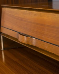 Buffet en teck vintage des années 1970, conçu par Barovero.