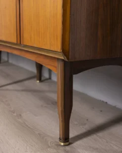 Buffet en teck vintage des années 1970, conçu par Barovero.