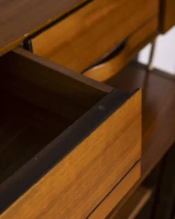 Buffet en teck vintage des années 1970, conçu par Barovero.