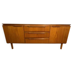 Buffet en teck vintage exceptionnel des années 60 | Scandinave britannique