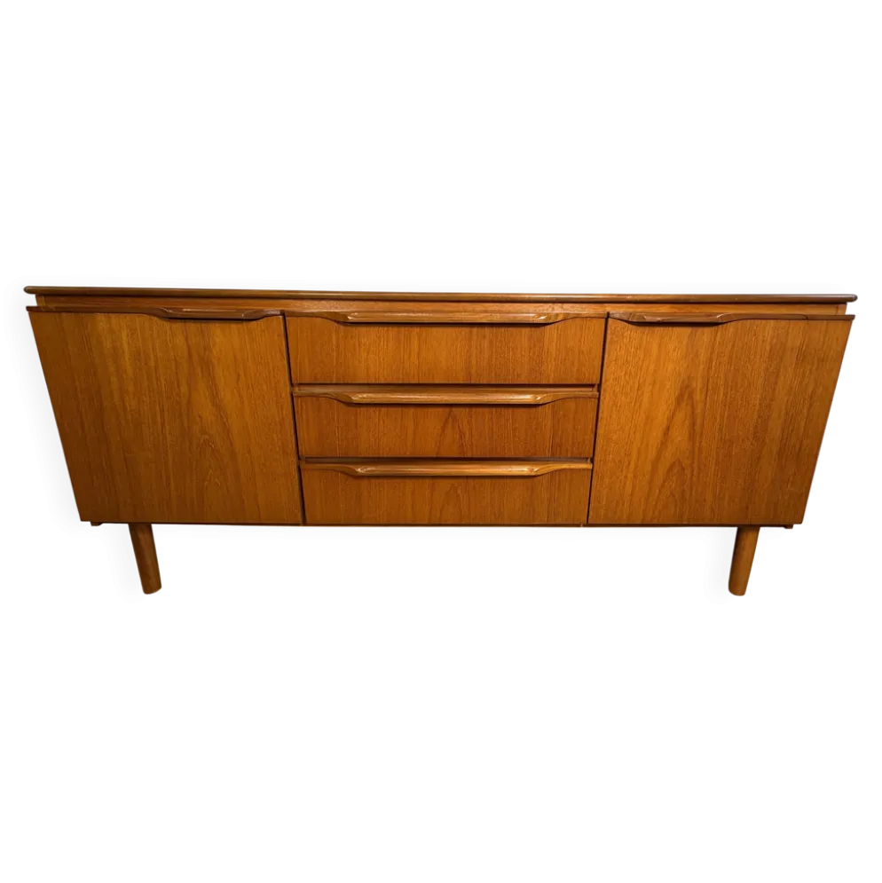 Buffet en teck vintage exceptionnel des années 60 | Scandinave britannique