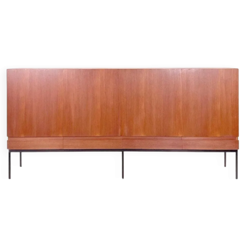 Buffet haut B60 en teck vintage par Dieter Waeckerlin – Behr