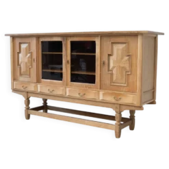 Buffet haut en chêne scandinave par Kjaernulf