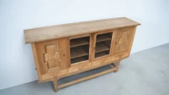 Buffet haut en chêne scandinave par Kjaernulf