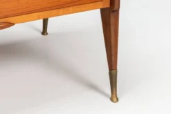 Buffet italien en noyer G. Cecchini e C. Cantu Italie 1950