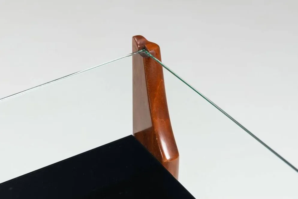Buffet italien en noyer G. Cecchini e C. Cantu Italie 1950