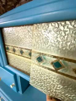 Buffet Mado bleu turquoise