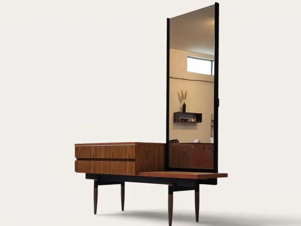 Buffet miroir des années 70