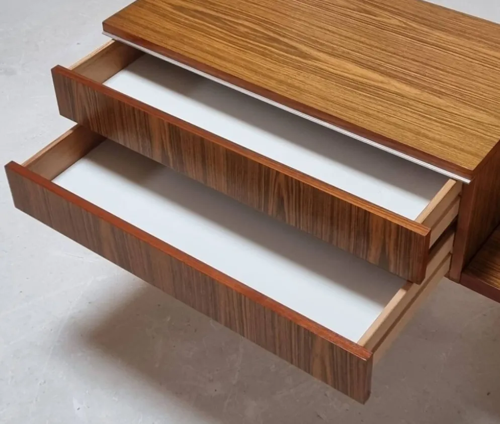 Buffet miroir des années 70