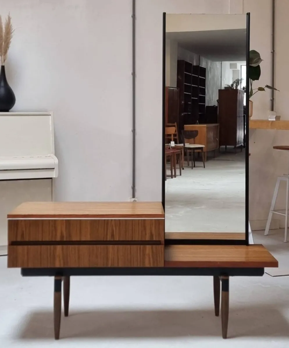 Buffet miroir des années 70