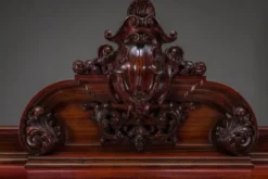 Buffet néo-baroque allemand en noyer et acajou, années 1890