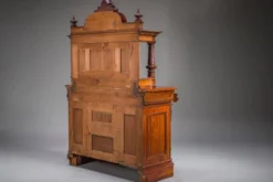 Buffet néo-baroque allemand en noyer et acajou, années 1890