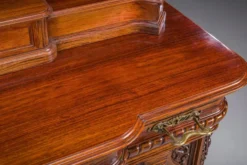 Buffet néo-baroque allemand en noyer et acajou, années 1890