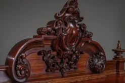 Buffet néo-baroque allemand en noyer et acajou, années 1890