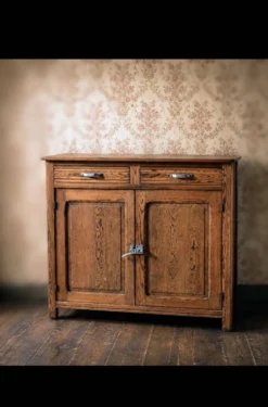Buffet parisien ancien en chêne massif