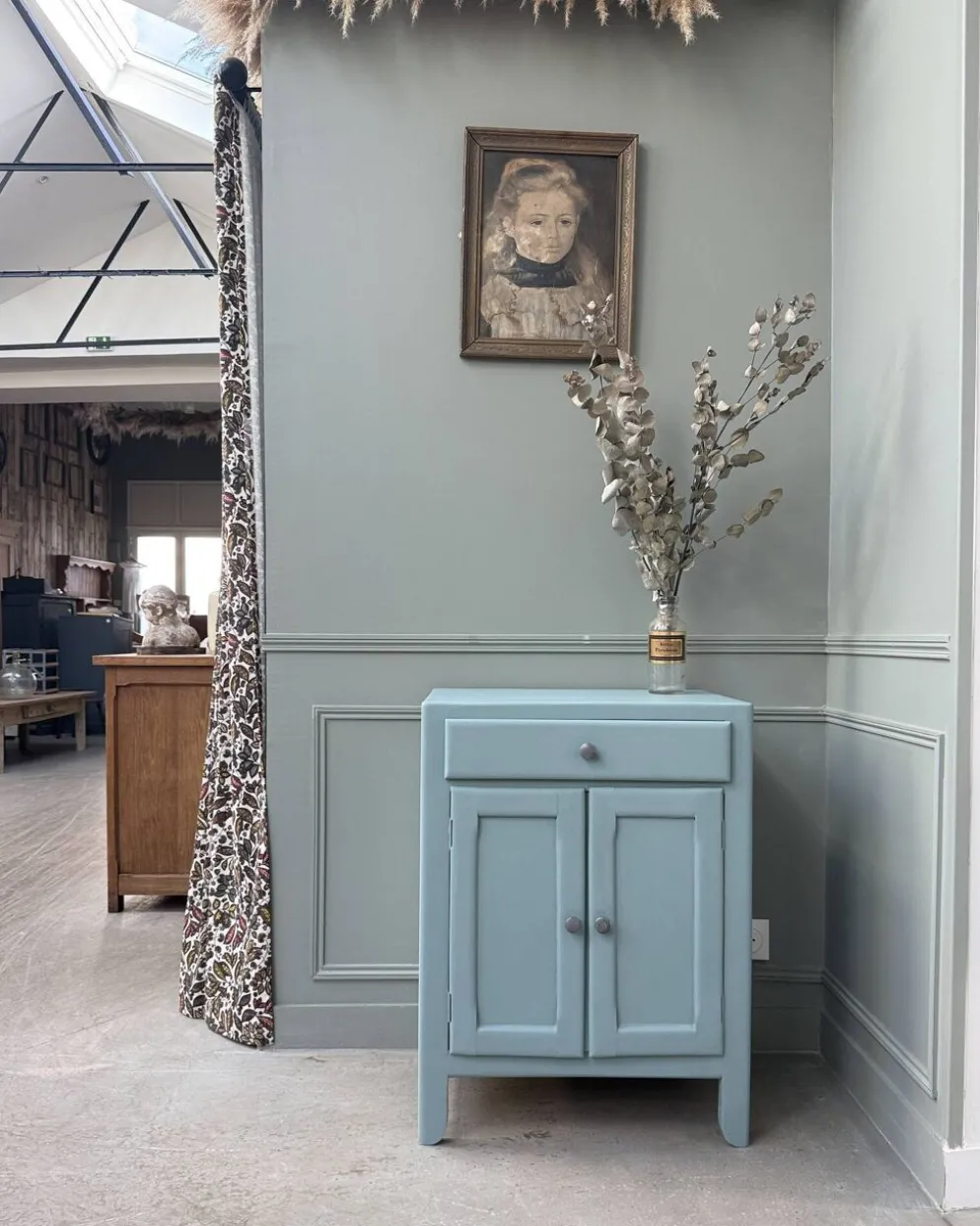 Buffet parisien bleu (rénové)