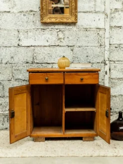 Buffet parisien en bois massif